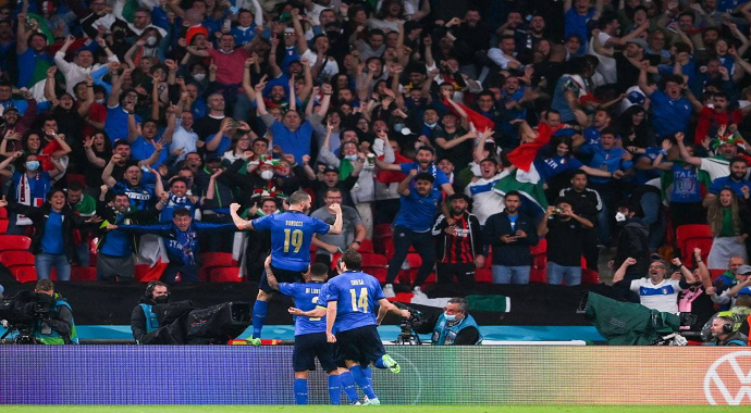ایتالیا قهرمان یورو۲۰۲۰/ آسمان اروپا آبی لاجوردی شد