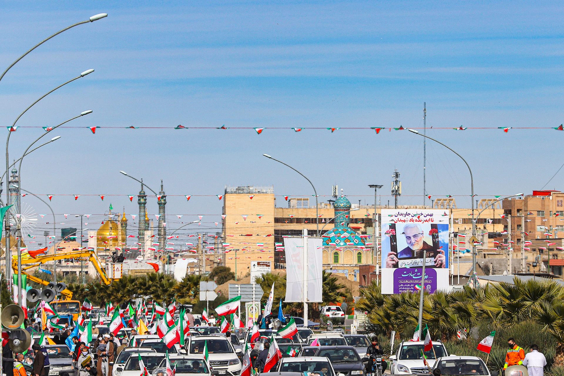 قدردانی شهردار قم از حضور حماسی مردم در راهپیمایی خودرویی ۲۲ بهمن