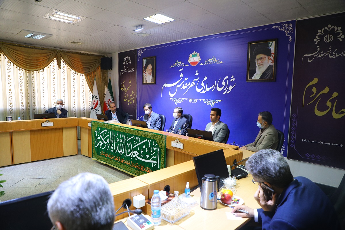 دیدار نوروزی شهردار با رئیس و اعضای شورای اسلامی شهر قم