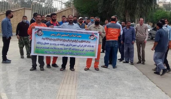 کارگران شهرداری کوت عبدالله: آخر سال نه حقوق گرفتیم نه عیدی