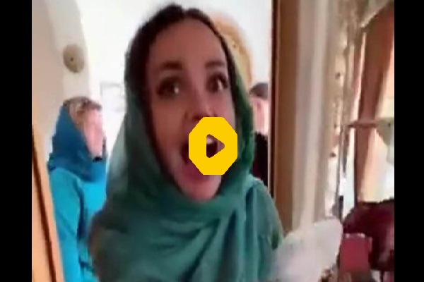 ببینید | ذوق کردن دختر روسیه‌ای بلاگر از دیدن هتلش در اصفهان | ویدیویی پربازدید در شبکه‌های اجتماعی