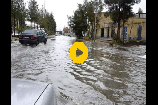 ببینید | سیل ترسناک به شیراز رسید | وضعیت عجیب خیابان‌های شیراز پس از بارندگی‌ شب گذشته