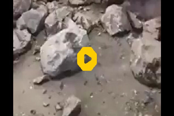 فیلم | حرکت باورنکردنی مافیای مواد مخدر؛ جاسازی کوکائین داخل سنگ