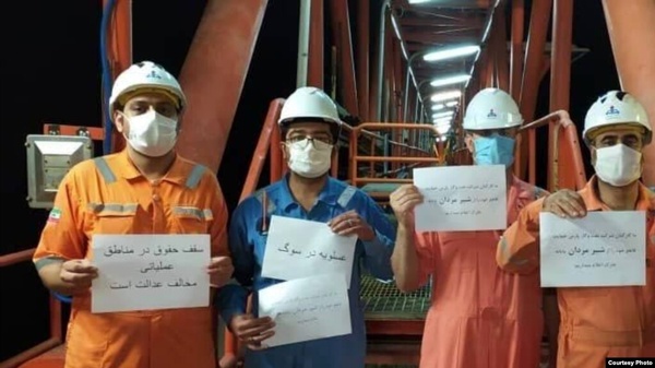 عامل اصلی اعتراضات کارگری در بوشهر پیمانکاران غیربومی هستند