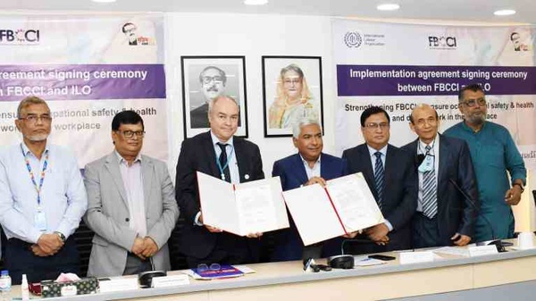 امضای توافقنامه بنگلادش و سازمان جهانی کار برای افزایش ایمنی و سلامت محیط کار