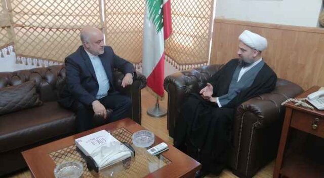تشکر از حمایت‌های ایران در دیدار سفیر تهران با مفتی جعفری لبنان