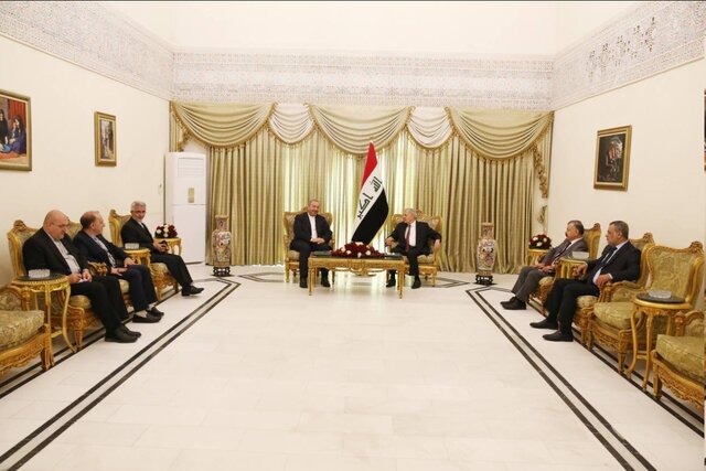 دیدار سفیر ایران با رئیس‌جمهور جدید عراق
