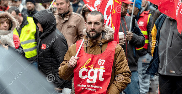 فراخوان کنفدراسیون سراسری کارگران فرانسه برای دفاع از افزایش حداقل دستمزد