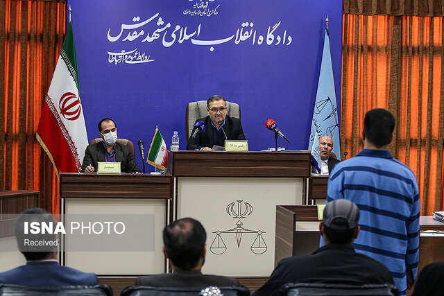 جلسه رسیدگی به اتهامات عامل شهادت ۲ بسیجی در مشهد برگزار شد