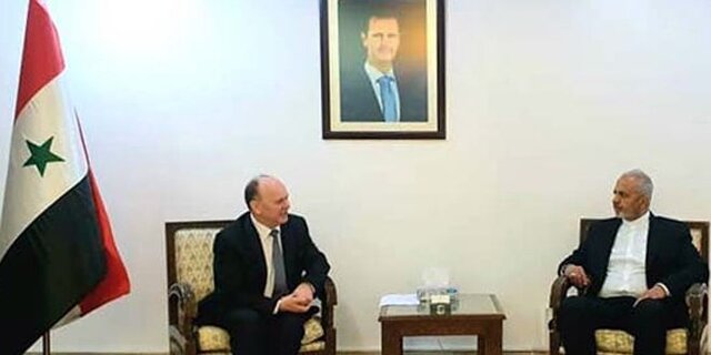 دیدار معاون امور کنسولی وزارت خارجه با وزیر آموزش عالی سوریه