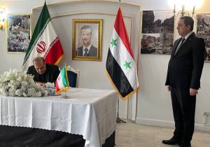 حضور دستیار ارشد وزیر خارجه در سفارت سوریه در تهران