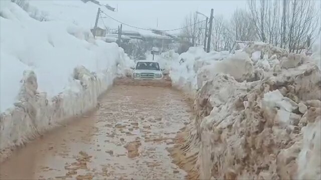پیگیری آخرین وضعیت مناطق تحت محاصره برف