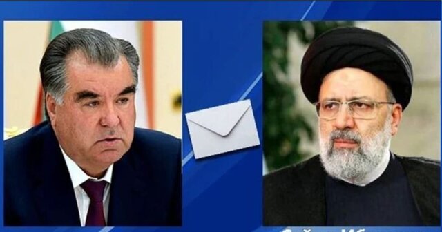 پیام رئیسی به رئیس‌جمهور تاجیکستان