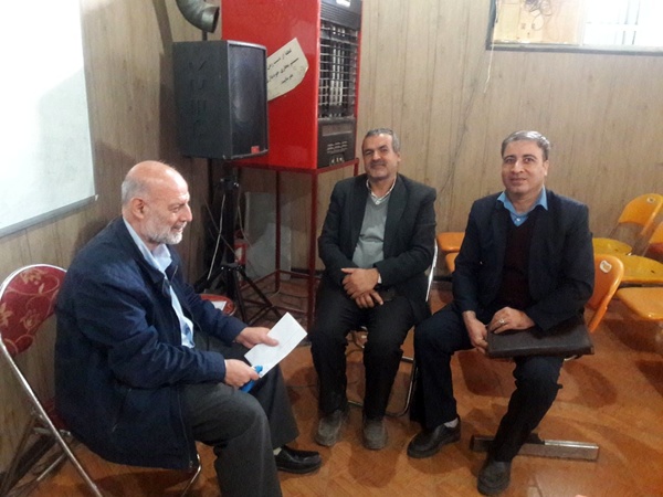 دیدار اعضای کانون انجمن‌های صنفی کارگران ساختمانی استان تهران با دبیرکل خانه کارگر