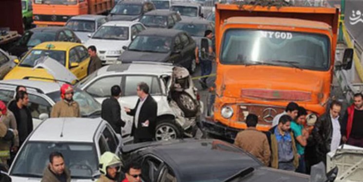 ۷ کشته و زخمی در تصادف خونین شهر کرمانشاه