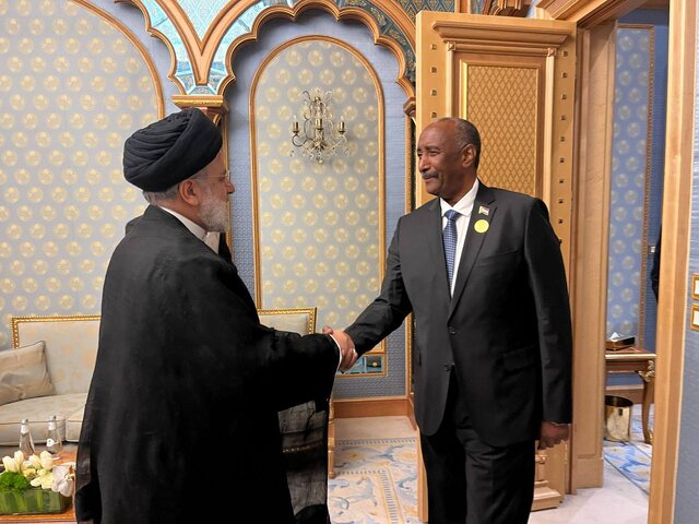 دیدار روسای جمهور ایران و سودان