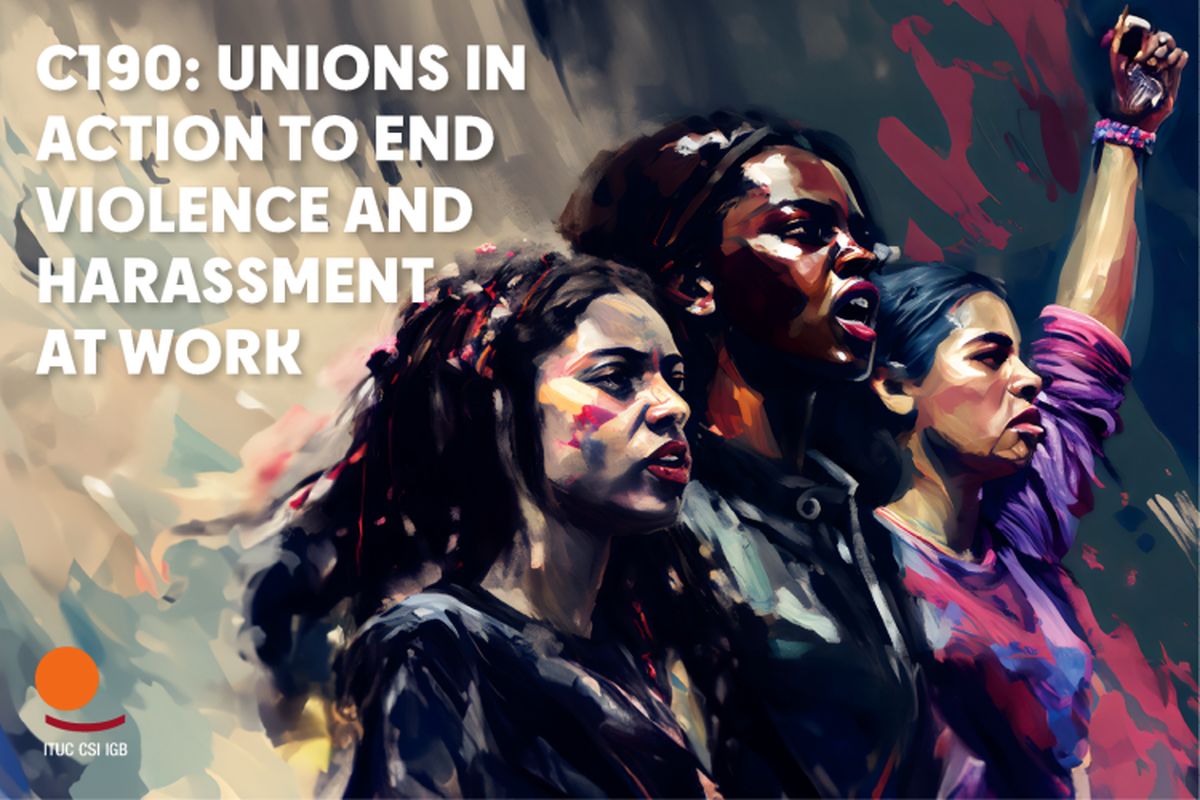 تلاش اتحادیه‌های کارگری ۶۰ کشور برای تصویب کنوانسیون منع خشونت و آزار زنان کارگر
