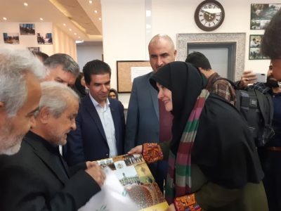 بازدید معاون وزیر میراث فرهنگی از موسسه نیکوکاری کاشانه مهر کاشان