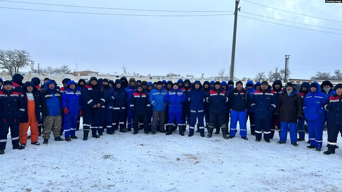 دهمین روز اعتصاب کارگران نفت قزاقستان