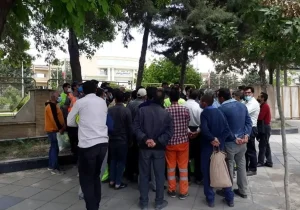 ۶۰ نفر از کارگران اخراجی شهرداری جیرفت به کار بازگشتند