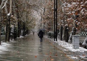 ورود برف و باران به استان مرکزی در روز پنجشنبه