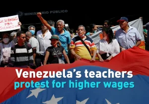 اعتراض معلمان بازنشسته ونزوئلا به‌ عدم افزایش مستمری‌ها در سال جدید