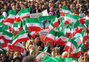 حضور پرشور گلستانی‌ها در راهپیمایی ۲۲ بهمن