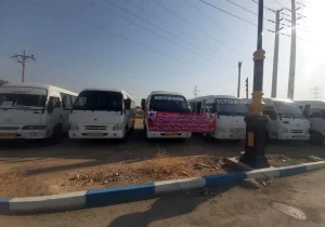 تداوم اعتراض رانندگان استیجاری انتقال گاز میان‌کوه: خواستار افزایش حقوق هستیم