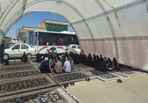 اجرای برنامه‌های فرهنگی و برپایی ایستگاه صلواتی همزمان با ۱۴ و ۱۵ خرداد در پارکسوار شمالی